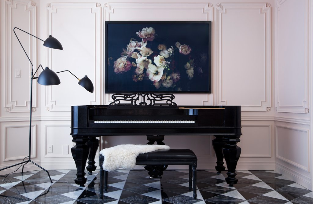 Dutch Love Dark Floral Print - Ashley Woodson Bailey