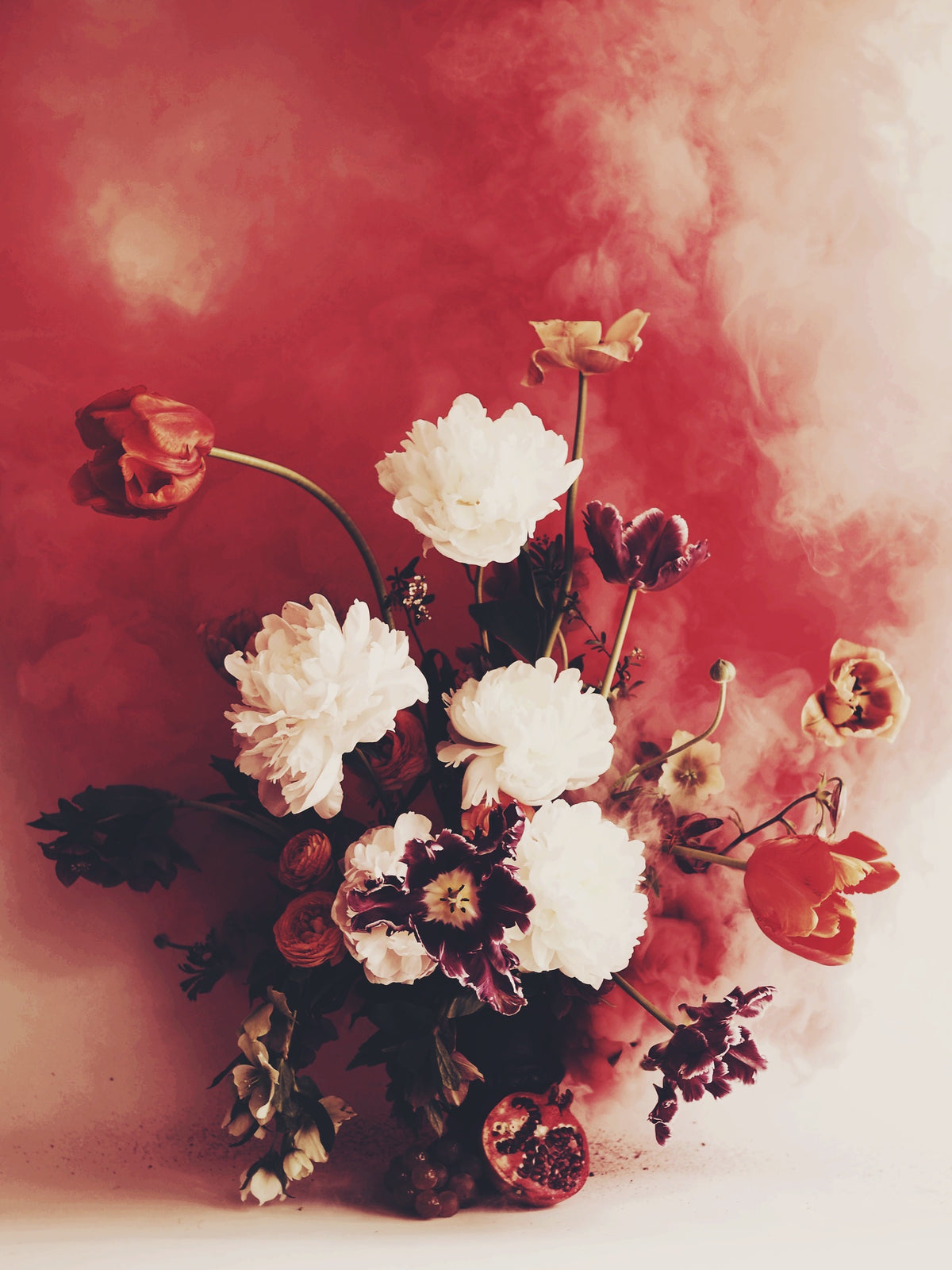 Woman on Fire Vibrant Floral Print - Ashley Woodson Bailey
